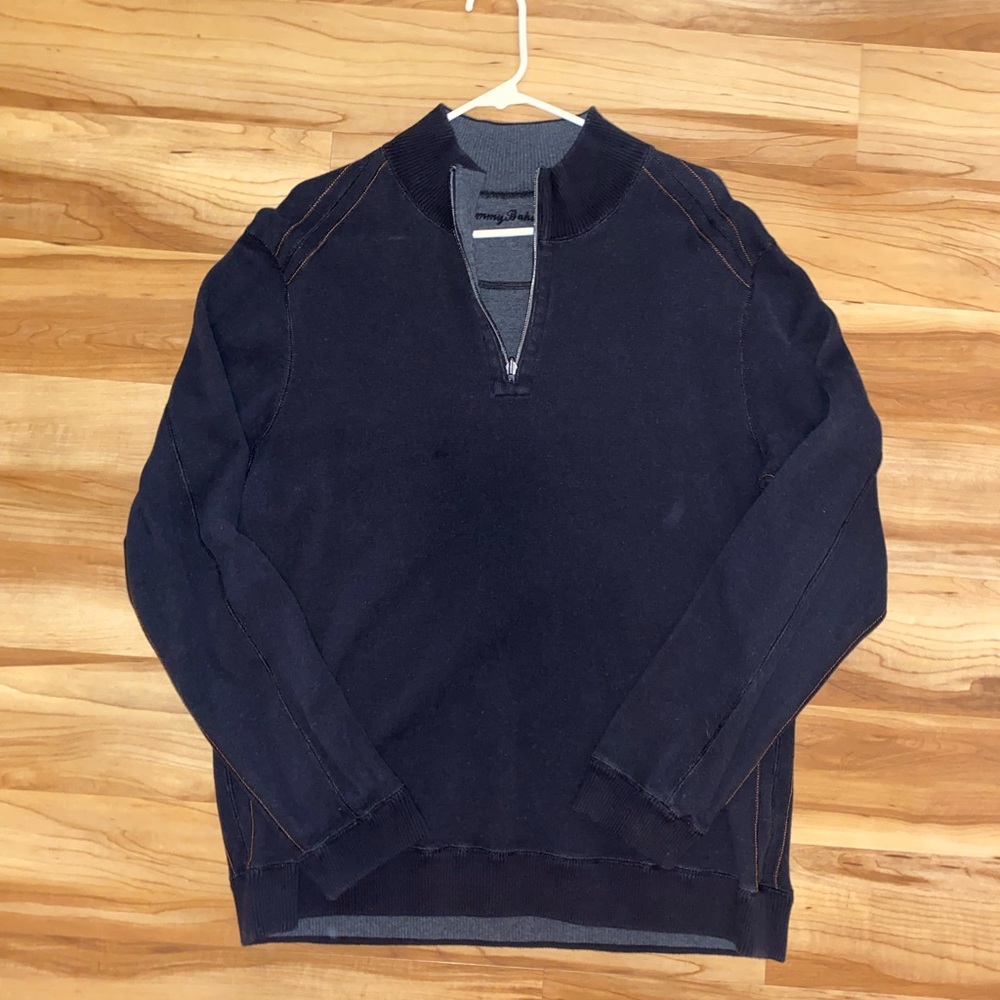 Tommy Bahama reversible Long Sleeve Pullover